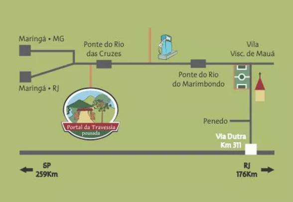 Pousada Sitio Portal Da Travessia Visconde de Mauá Extérieur photo